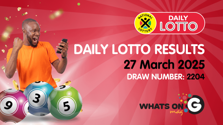 Ithuba Daily Lotto Results for 27/03/2025 daily lotto results