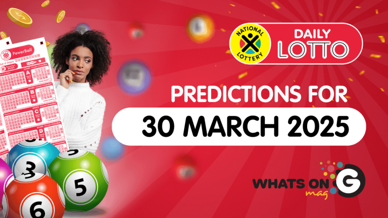Ithuba Daily Lotto Predictions for 30/03/2025 daily lotto predictions