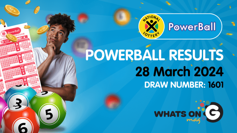 Ithuba Powerball Results for 28/03/2025 Powerball Results