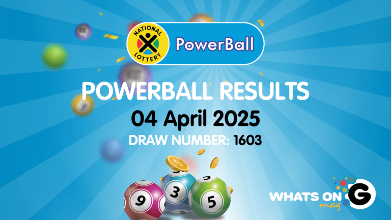 Ithuba Powerball Results for 04/04/2025 Powerball Results