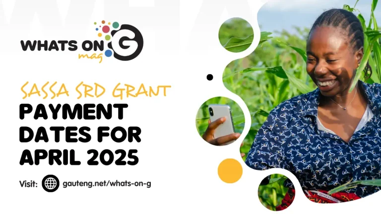 SASSA SRD R370 Payment Dates for April 2025 SASSA SRD R370 Payment Dates for April 2025