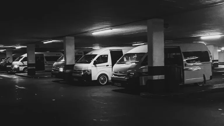 Battle of the Buses: Comparing Rea Vaya, Tshwane Rapid Transit, and Private Taxis Public Transport - Taxis in a Taxi Rank - Private Taxis