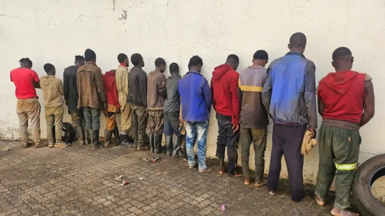 SAPS Operation Vala Umgodi Strikes Illegal Mining Rings Nationwide SAPS Operation Vala Umgodi Strikes Illegal Mining Rings Nationwide