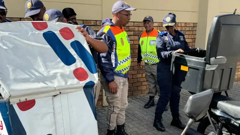 JMPD Arrests 10 Foreign Nationals, Impounds 15 Delivery Bikes JMPD Arrests 10 Foreign Nationals, Impounds 15 Delivery Bikes