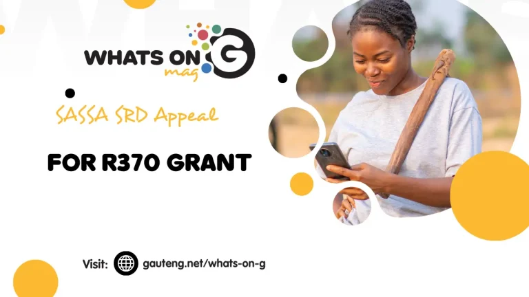 SASSA SRD Appeal for R370 Grant