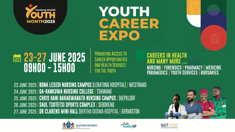 Gauteng Health Department Launches Career Expos to Spark Youth Interest in Healthcare Gauteng Health Department Launches Career Expos to Spark Youth Interest in Healthcare