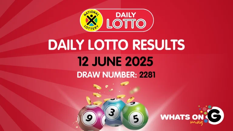 Ithuba Daily Lotto Results for 12/06/2025 Ithuba Daily Lotto Results for 12/06/2025