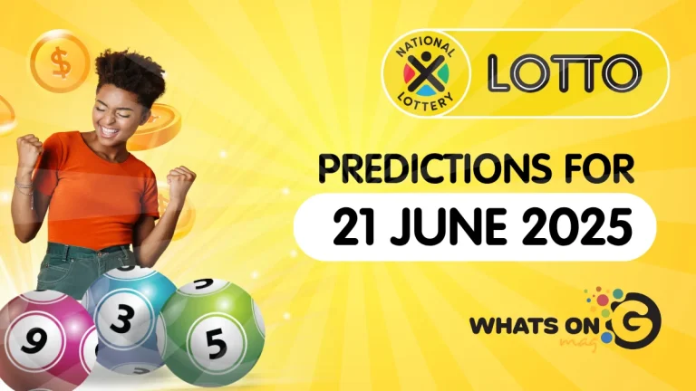 Ithuba Lotto Predictions for Saturday, 21/06/2025 Ithuba Lotto Predictions for 21 June 2025