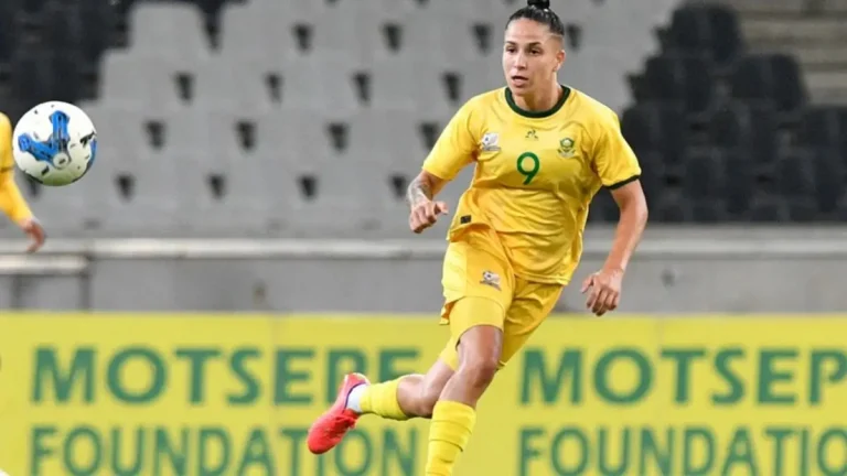 ‘Bring the Cup Home’: Banyana Banyana’s Salgado Urges Team to Rise Like Champions ‘Bring the Cup Home’: Banyana Banyana’s Salgado Urges Team to Rise Like Champions