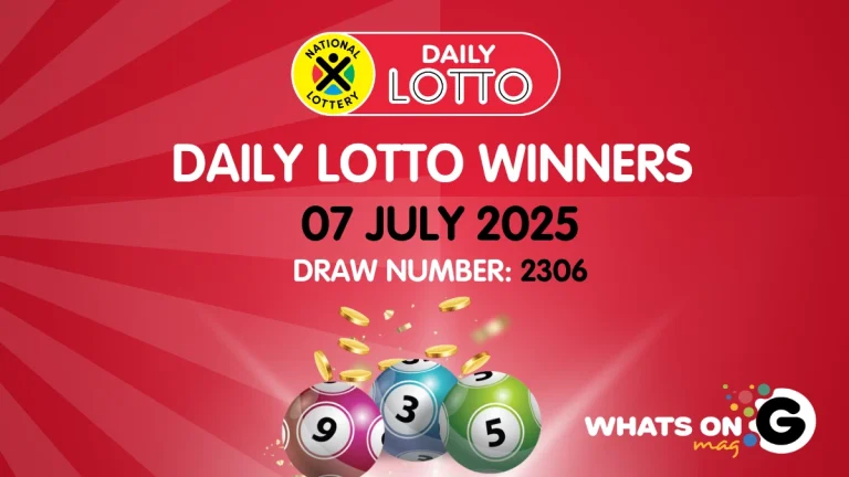 Ithuba Daily Lotto Results For 07/07/2025 Ithuba Daily Lotto Results For 07/07/2025