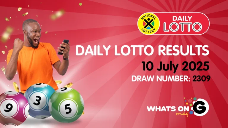 Ithuba Daily Lotto Results for 10/07/2025 Ithuba Daily Lotto Results for 10/07/2025