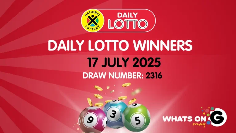 Ithuba Daily Lotto Results for 17/07/2025 Ithuba Daily Lotto Results for 17/07/2025