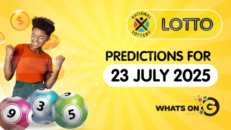 Ithuba Lotto Predictions For 23/07/2025 Ithuba Lotto Predictions For 23/07/2025