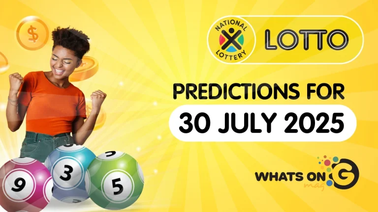 Ithuba Lotto Predictions For 30/07/2025 Ithuba Lotto Predictions For 30/07/2025