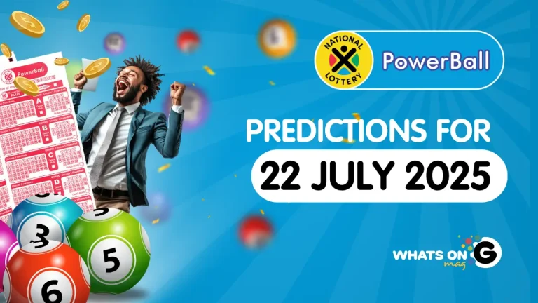 Ithuba Powerball Predictions for 22/07/2025 Ithuba Powerball Predictions for 22/07/2025