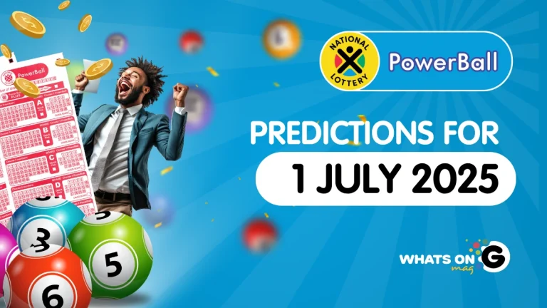Ithuba Powerball Predictions For Tuesday, 01/07/2025 Ithuba Powerball Predictions For Tuesday, 01/07/2025