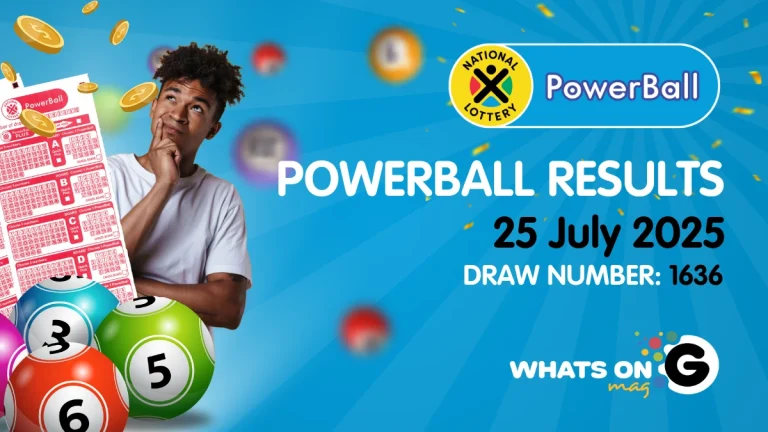 Ithuba Powerball Results For 25/07/2025 Ithuba Powerball Results For 25/07/2025