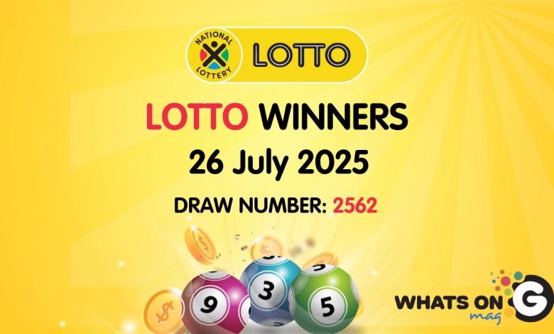 LOTTO RESULTS: Congratulations to the Lotto Winners for 26/07/2025