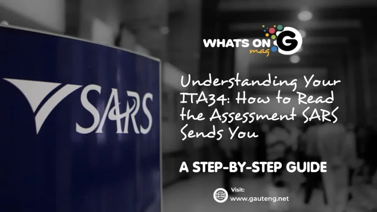 Understanding Your ITA34: How to Read the Assessment SARS Sends You Understanding Your ITA34: How to Read the Assessment SARS Sends You