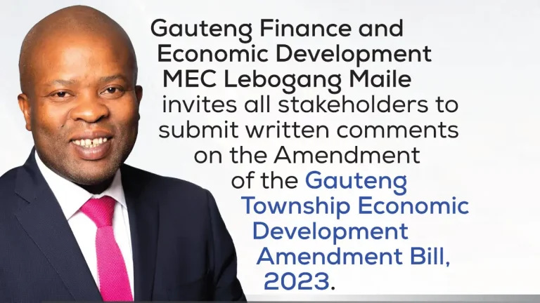 What Is the Gauteng Township Economic Development Amendment Bill 2023? What Is the Gauteng Township Economic Development Amendment Bill 2023?