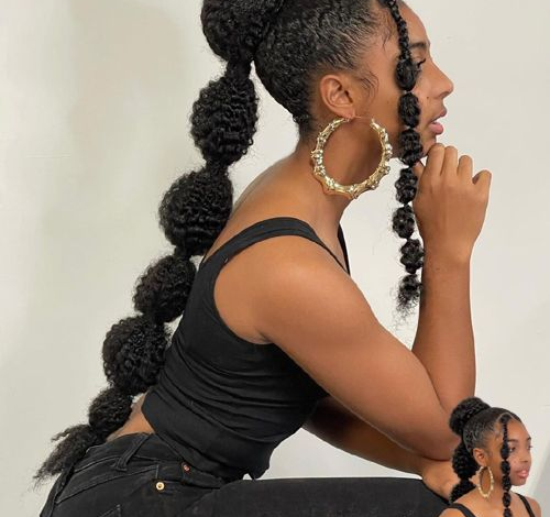 Gauteng News Image The Bubble Ponytail