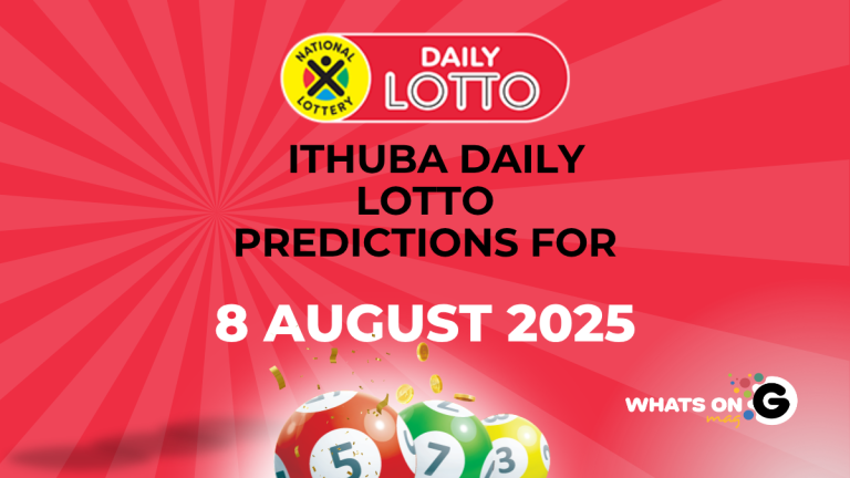 Ithuba Daily Lotto Predictions for 08 August 2025 Ithuba Daily Lotto Predictions for 08 August 2025