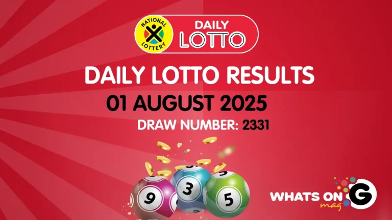 Ithuba Daily Lotto Results for 01/08/2025 Ithuba Daily Lotto Results for 01/08/2025