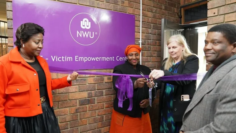 South African University Launches Drive Against GBV Pandemic New GBV and Femicide Support Centre Launched at Vanderbijlpark Campus