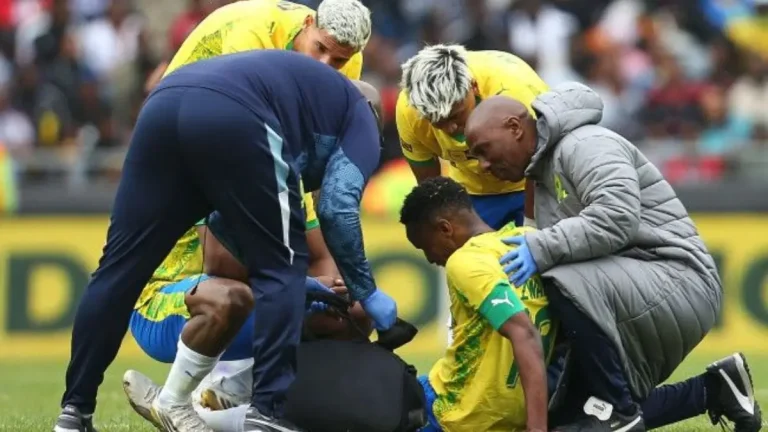 Themba Zwane Out for Two Months: Sundowns and Bafana Bafana Face Setback Themba Zwane Out for Two Months: Sundowns and Bafana Bafana Face Setback