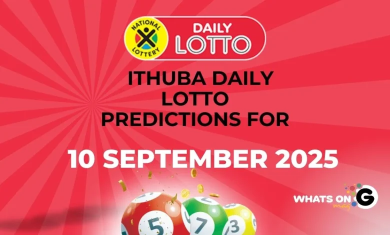 Ithuba Lotto Predictions for 10/09/2025