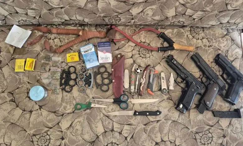 Benoni School Raid: Over 200 Vapes, Knives and Toy Guns Seized at Belvedere