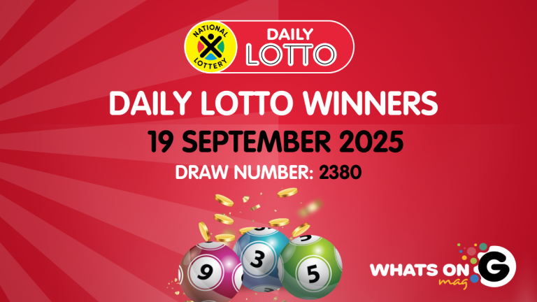 Congratulations to the Daily Lotto Winners for 19/09/2025