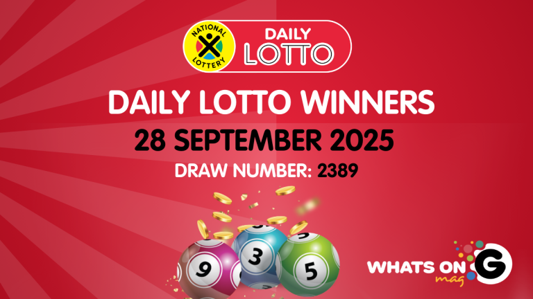 Congratulations to the Daily Lotto Winners for 28 September 2025