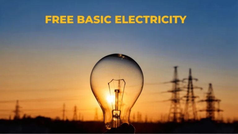 How to Register for Free Basic Electricity