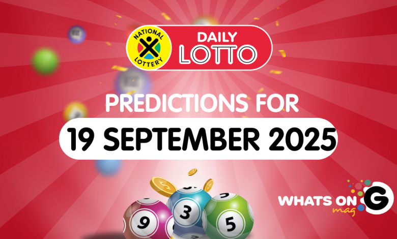 Ithuba Daily Lotto Predictions for 19 September 2025
