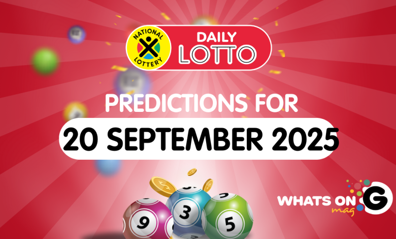 Ithuba Daily Lotto Predictions for 20/09/2025