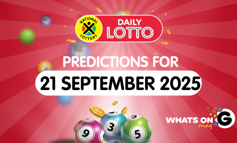 Ithuba Daily Lotto Predictions for 21/09/2025