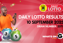 Ithuba Daily Lotto Results 10/09/2025