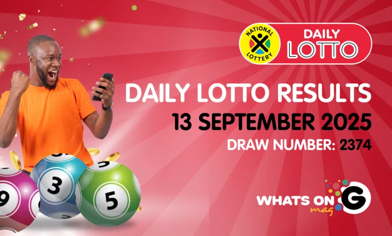 Ithuba Daily Lotto Results for 13/09/2025