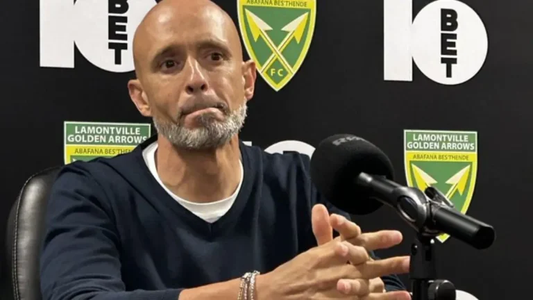 Miguel Cardoso Left Fuming After Sundowns’ First Betway Premiership Defeat