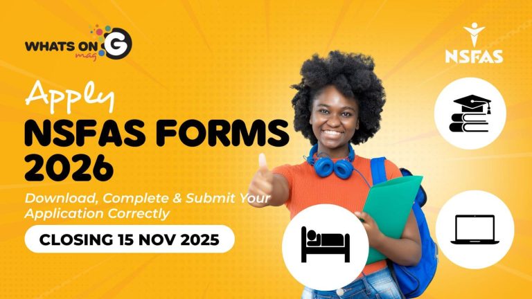 NSFAS Forms 2026: Download, Complete & Submit Your Application Correctly NSFAS Forms 2026: Download, Complete & Submit Your Application Correctly