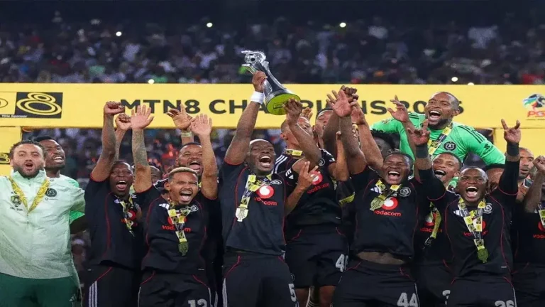 Orlando Pirates Lift Fourth Straight MTN8 Trophy as Ouaddou Survives Doubts Orlando Pirates Lift Fourth Straight MTN8 Trophy as Ouaddou Survives Doubts