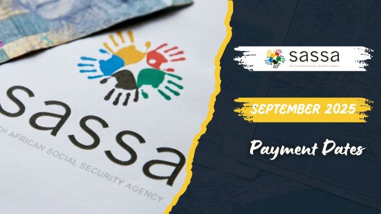 SASSA Payment Dates for September 2025: Old Age, Disability & Child Grants SASSA Payment Dates for September 2025