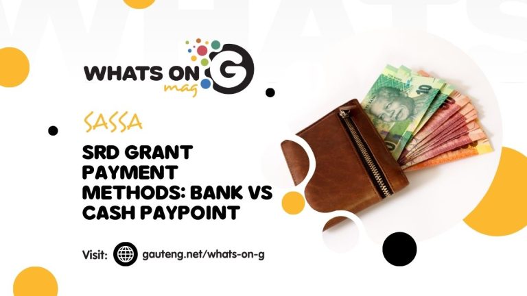 SRD Grant Payment Options: Bank vs Cash PayPoint SRD Grant Payment Options: Bank vs Cash PayPoint