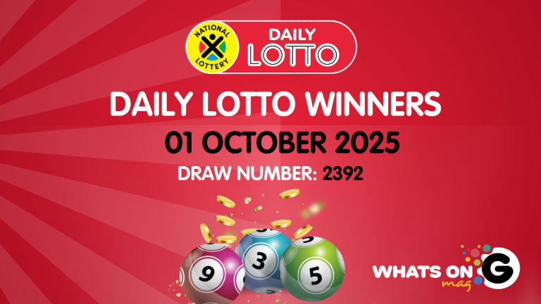Congratulations to the Daily Lotto Winners for 01 October 2025