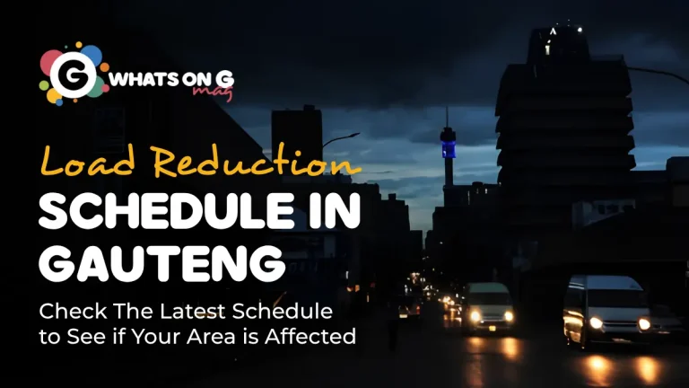 Load Reduction Alert: Gauteng Suburbs Facing Scheduled Power Cuts This Week (27–31 October 2025) Load Reduction Alert: Gauteng Suburbs Facing Scheduled Power Cuts This Week (27–31 October 2025)