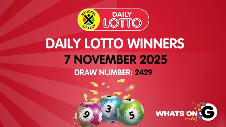 Congratulations to the Daily Lotto Winners for 07/11/2025