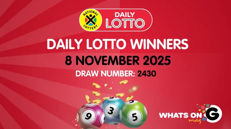 Congratulations to the Daily Lotto Winners for 08/11/2025