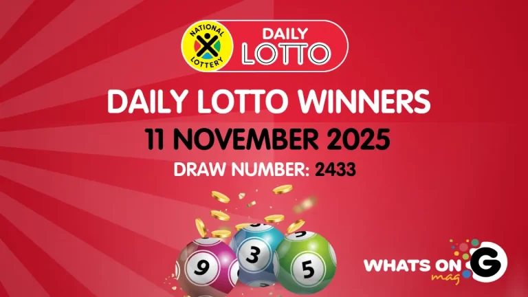 Congratulations to the Daily Lotto Winners for 11/11/2025 Congratulations to the Daily Lotto Winners for 11/11/2025