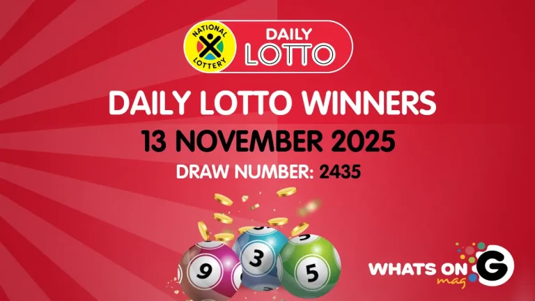 Congratulations to the Daily Lotto Winners for 13/11/2025 Congratulations to the Daily Lotto Winners for 13/11/2025
